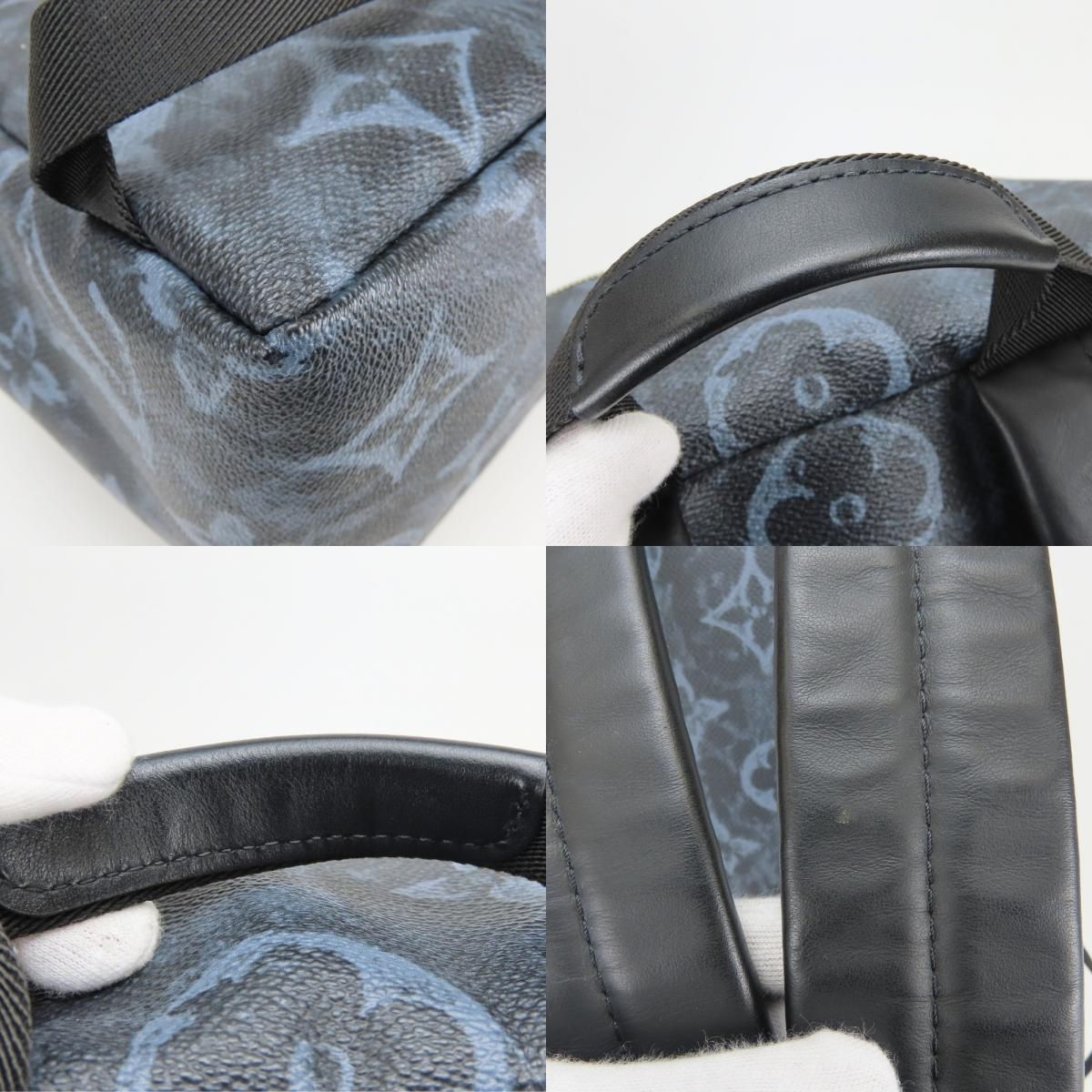 Louis Vuitton Backpack Discovery Limited Collection Monogram Pastel Noir Gray — view 5