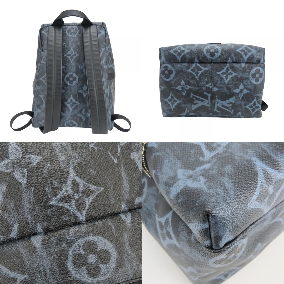 Louis Vuitton Backpack Discovery Limited Collection Monogram Pastel Noir Gray — view 4