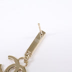 Chanel CC Logo Rhinestone Bar Drop Earring — view 8