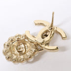 Chanel Imitation Pearl CC Logo Drop Earring — view 8