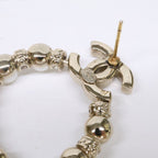 Chanel CC Logo Imitation Pearl Rhinestone Earring — view 8
