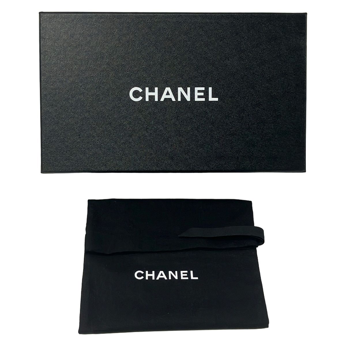Chanel Flat Shoes 35.5 C Black Ribbon CC Logo Leather Lambskin — view 7