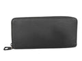 Louis Vuitton Wallet LV Aerogram Zippy Horizontal Black Calf Leather Zip Around
