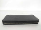 Louis Vuitton Wallet LV Aerogram Zippy Horizontal Black Calf Leather Zip Around — view 5