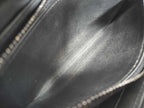 Louis Vuitton Wallet LV Aerogram Zippy Horizontal Black Calf Leather Zip Around — view 8