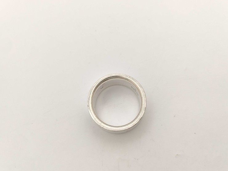 Gucci Ring Logo Silver Vintage — view 6
