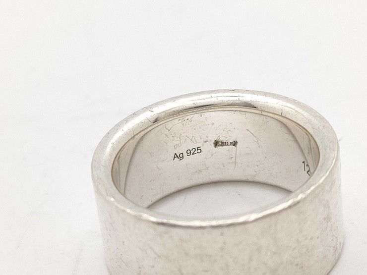 Gucci Ring Logo Silver Vintage — view 4