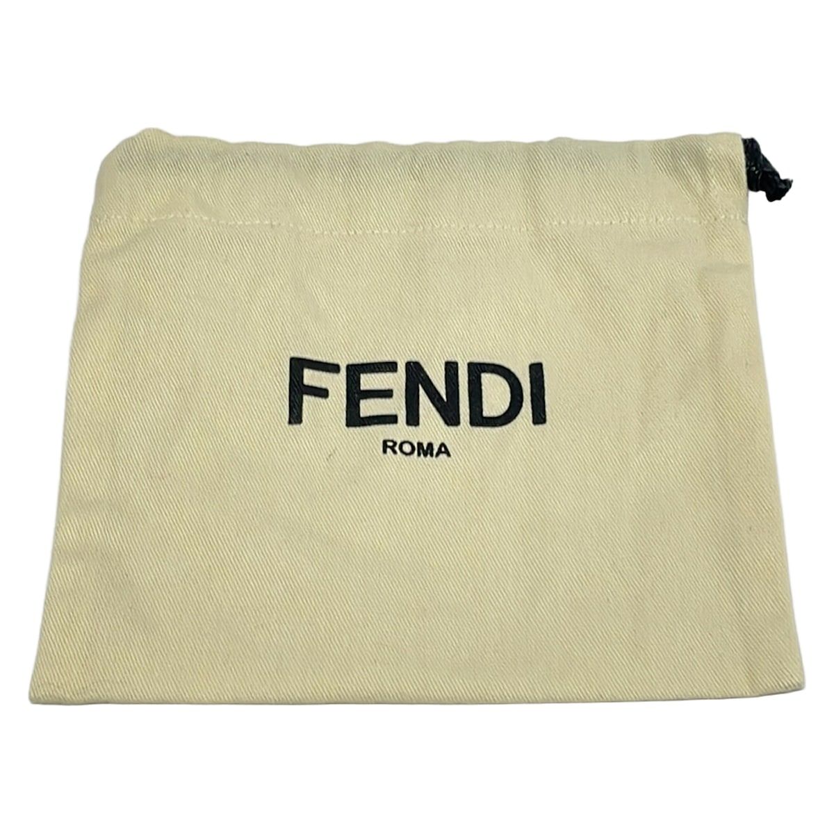 Fendi Case Light Gray Gold Airpods Chaos Collaboration Shoulder — view 6