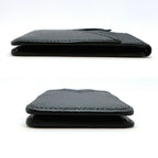 Louis Vuitton Ten Card Case Monogram Midnight Compact Magnet Black — view 4