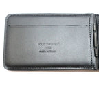 Louis Vuitton Ten Card Case Monogram Midnight Compact Magnet Black — view 5