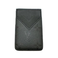Louis Vuitton Ten Card Case Monogram Midnight Compact Magnet Black