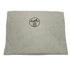 Hermes Hat 57 Gray Dark Beret Saint Honore Series Leather — view 7