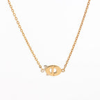 Dior Necklace Diamond Gold — view 4