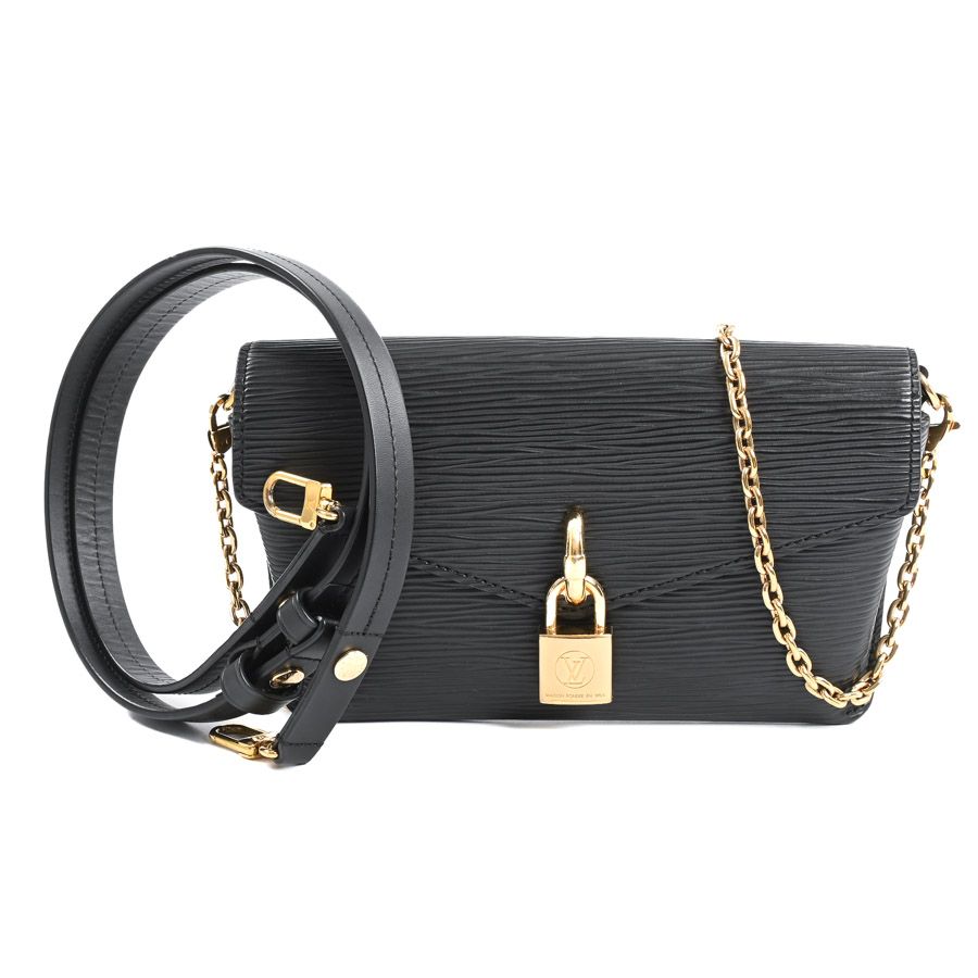 Louis Vuitton Shoulder Bag Padlock on Strap