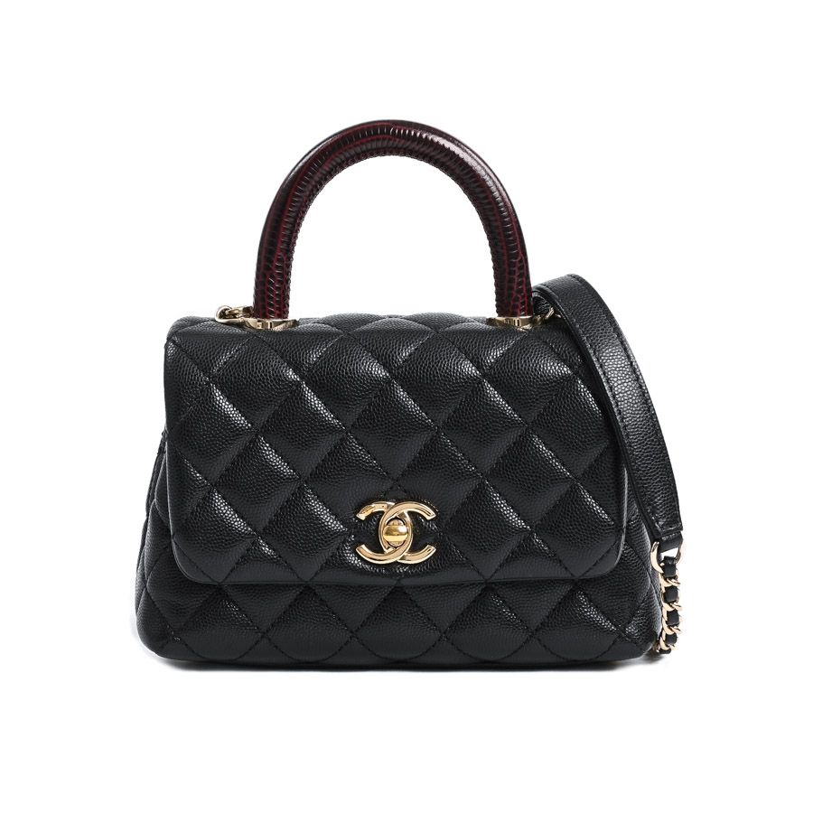 Chanel Handbag Top Handle Mini Flap