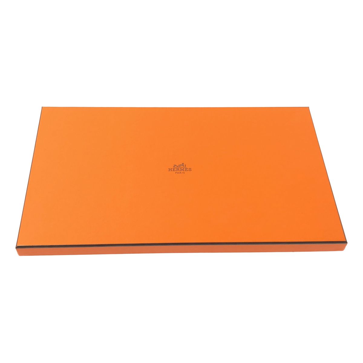 Hermes Cashmere Book le Camaille Fringed Shawl Brown Orange Scarf — view 5