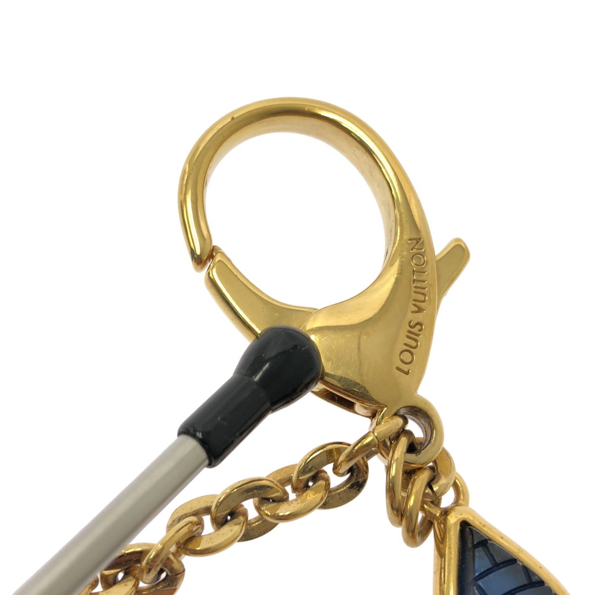 Louis Vuitton Bijou Sac Key Ring Gold Key Holder — view 5