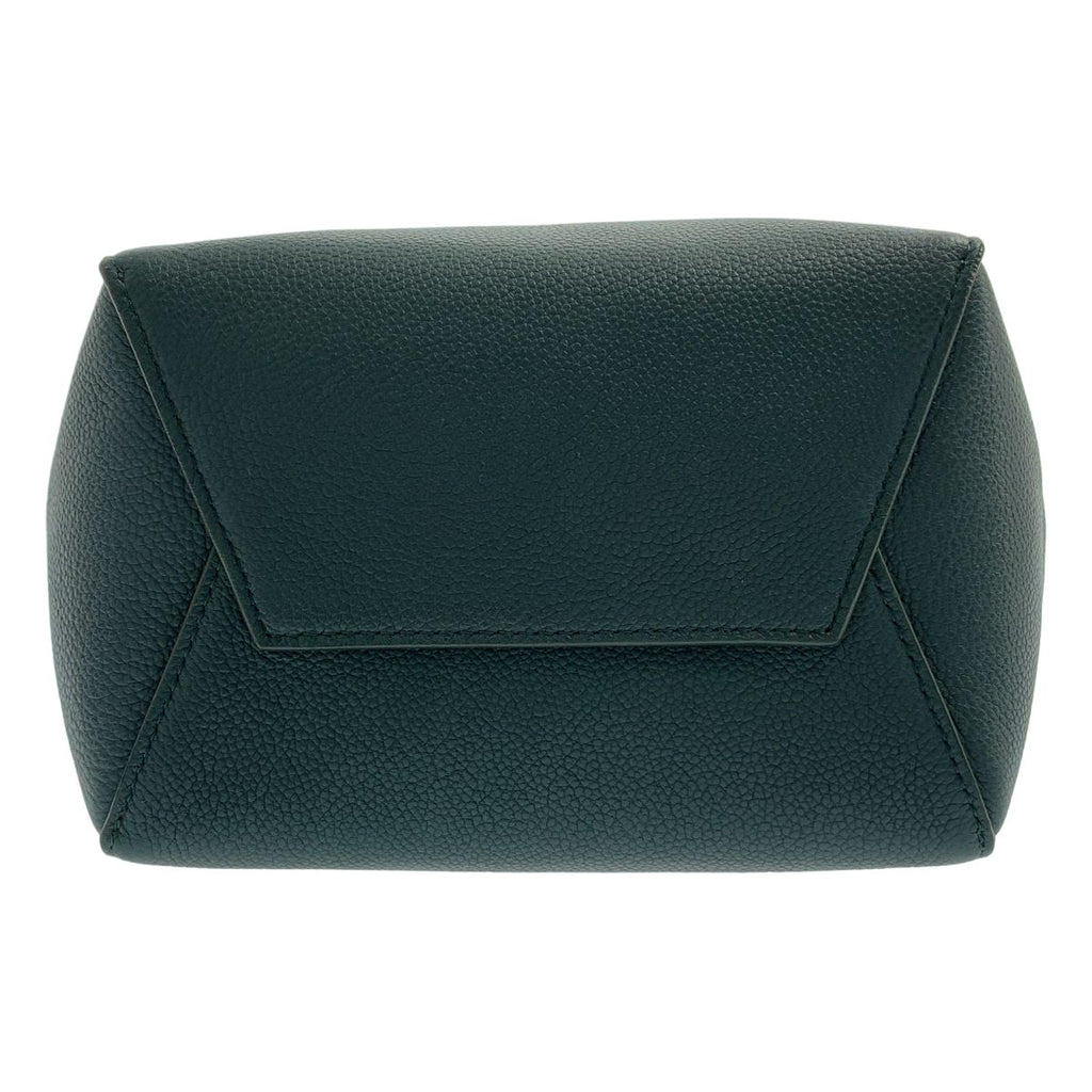 Celine Sanglo Bucket Shoulder Bag Green — view 7