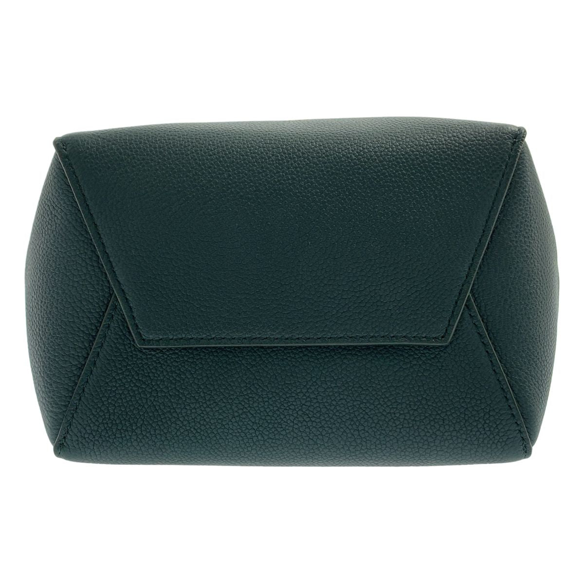 Celine Sanglo Bucket Shoulder Bag Green — view 7