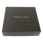 Bottega Veneta Leather Embossed Intrecciato Compact Wallet Black — view 6