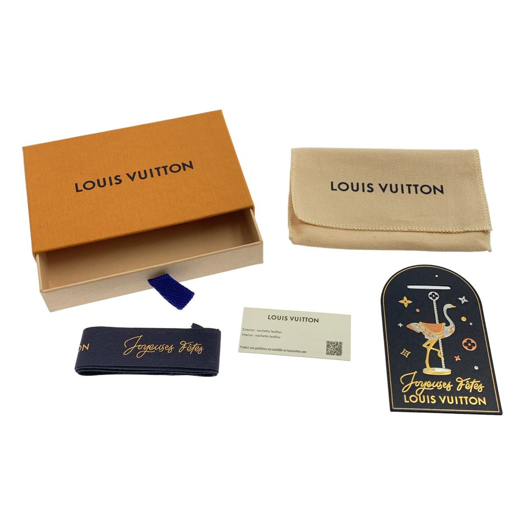 Louis Vuitton Card Case Holder Sample Brown — view 5