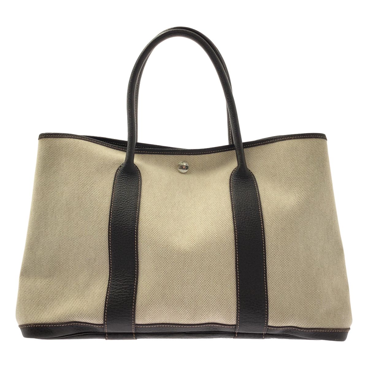 Hermes Garden Party PM Tote Beige Brown — view 2