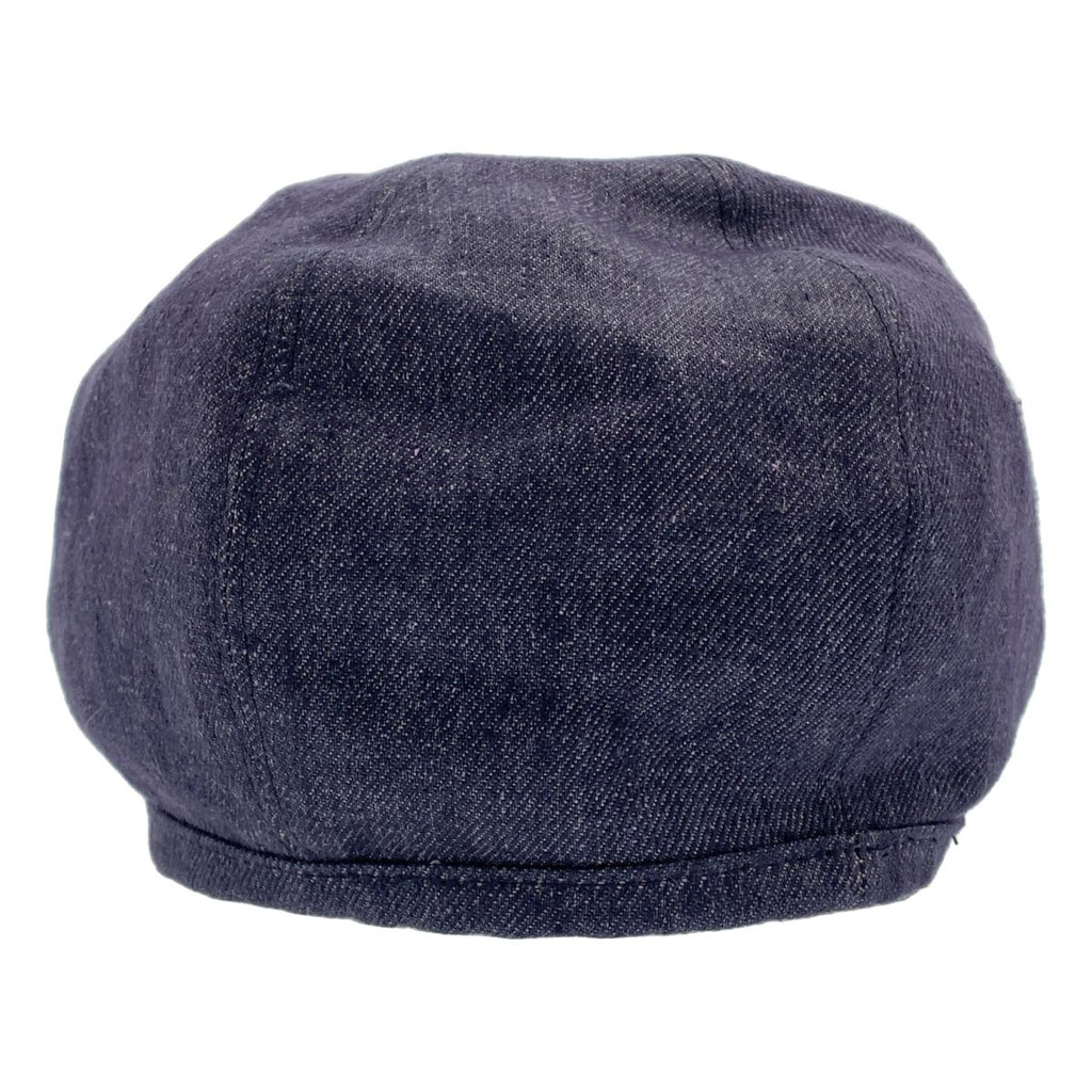 Hermes Saint Honore Denim Beret 56 Indigo — view 5