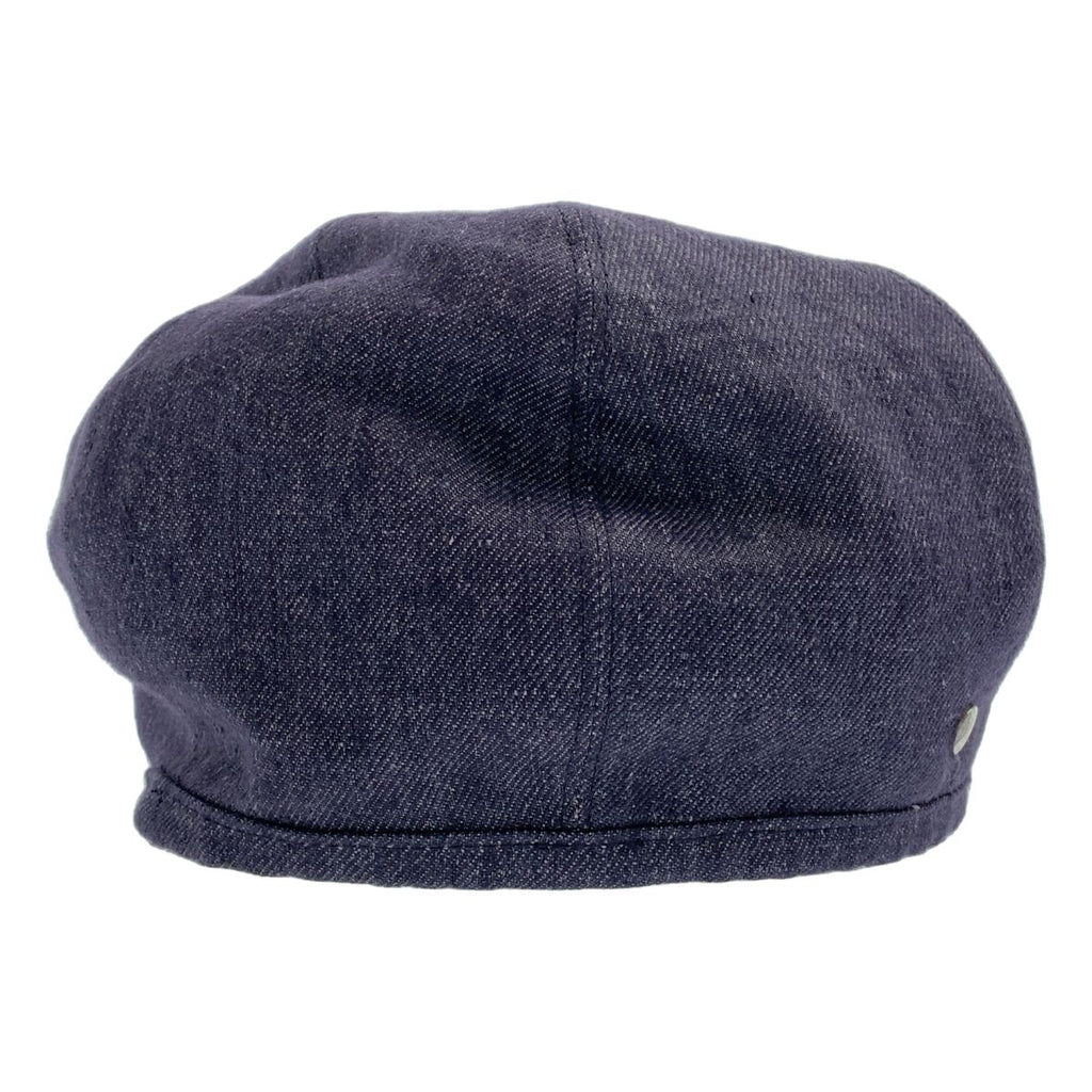 Hermes Saint Honore Denim Beret 56 Indigo — view 4