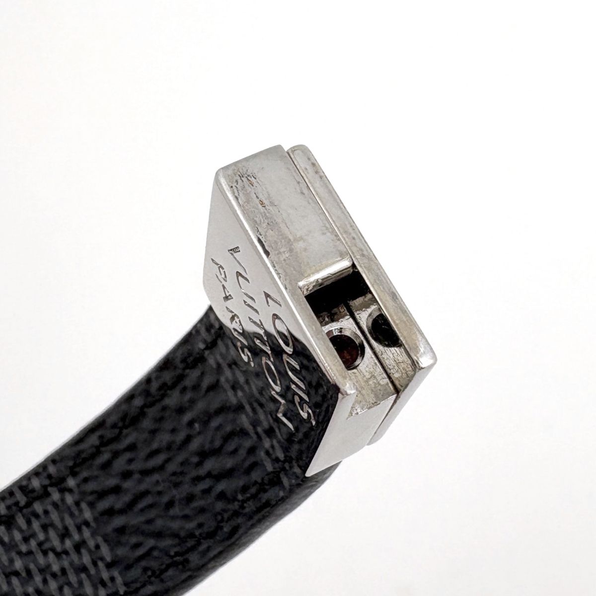 Louis Vuitton Bracelet Pruitt Damier Graphite Black — view 4