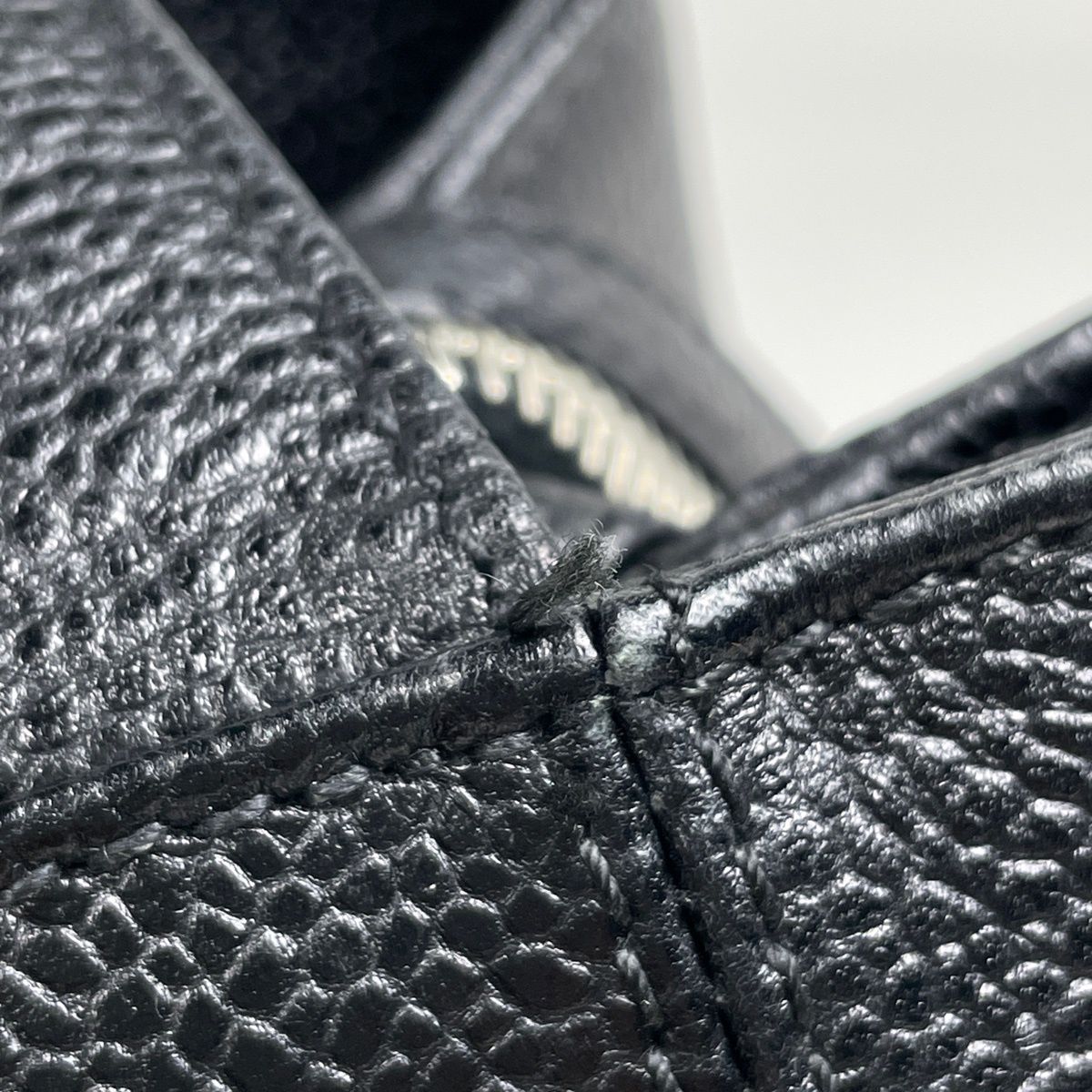 Chanel Logo Tote Shoulder Bag Caviar Leather Black — view 6
