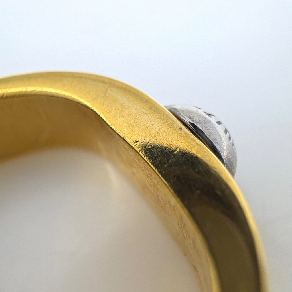 Louis Vuitton Bague Nanogram Ring Monogram Gold Plated — view 4
