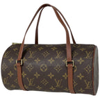Louis Vuitton Papillon 26 Handbag Monogram Brown
