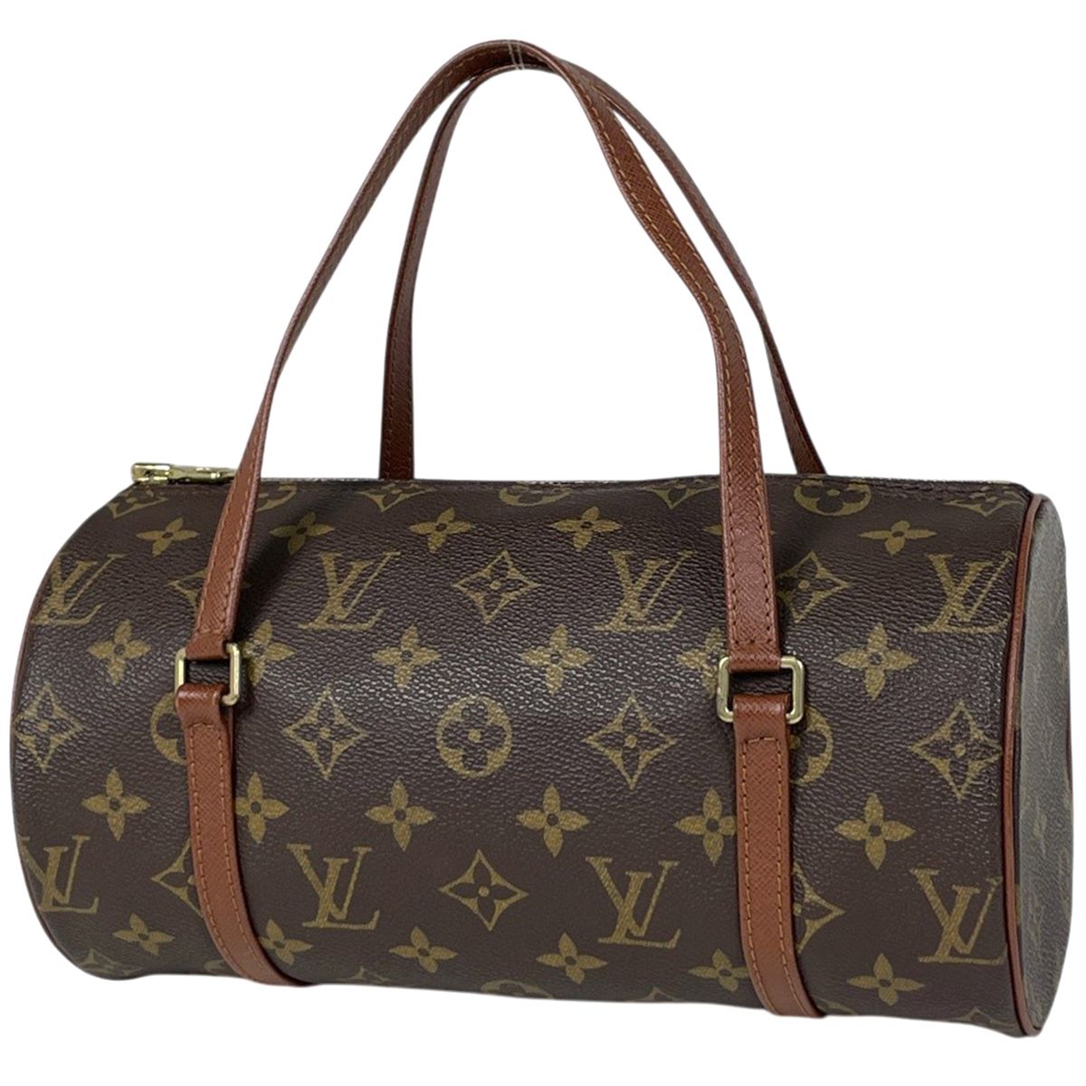 Louis Vuitton Papillon 26 Handbag Monogram Brown