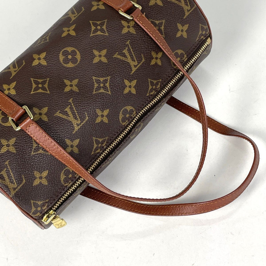 Louis Vuitton Papillon 26 Handbag Monogram Brown — view 5