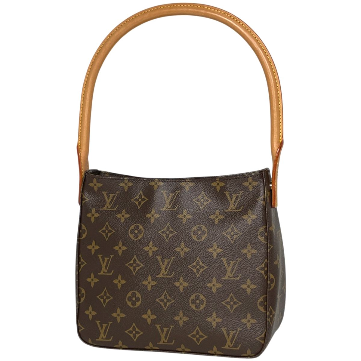 Louis Vuitton Looping Shoulder Bag Monogram Brown