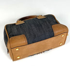Loewe Amazona 28 Handbag Canvas Brown — view 2