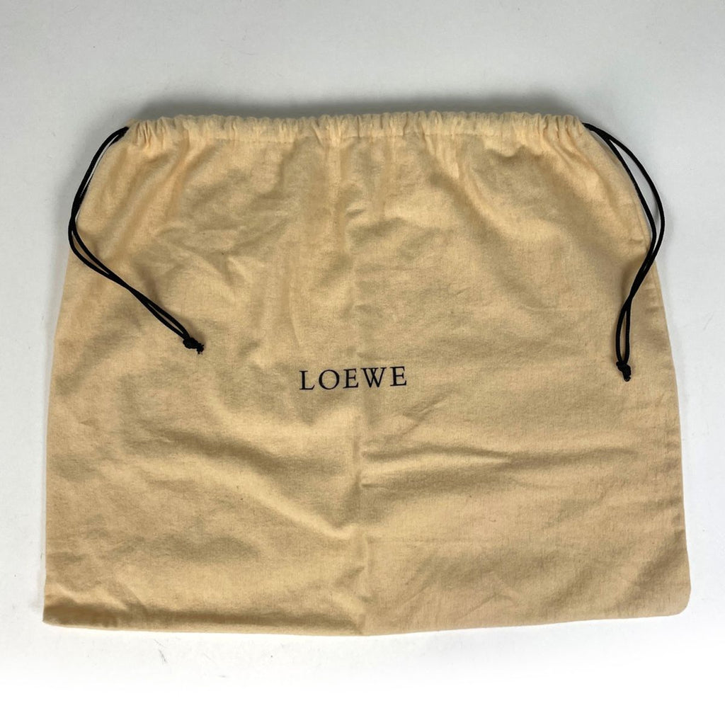 Loewe Amazona 28 Handbag Canvas Brown — view 8