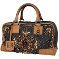 Loewe Amazona 28 Handbag Canvas Brown