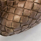 Bottega Veneta Intrecciato Handbag Leather Brown — view 3