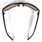 Gucci Interlocking Sunglasses Gradient Acetate Brown Eyewear — view 3