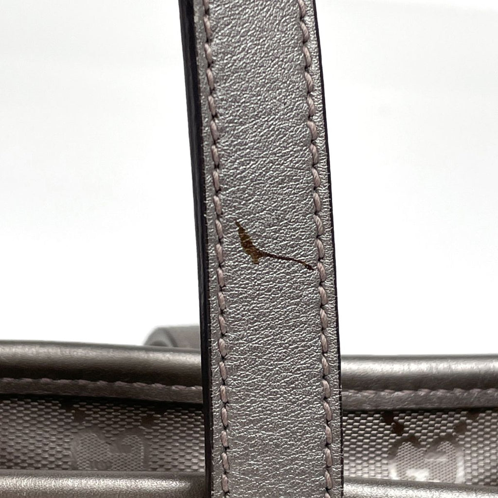 Gucci GG Supreme Tote Pattern Metallic Pink Gold — view 8