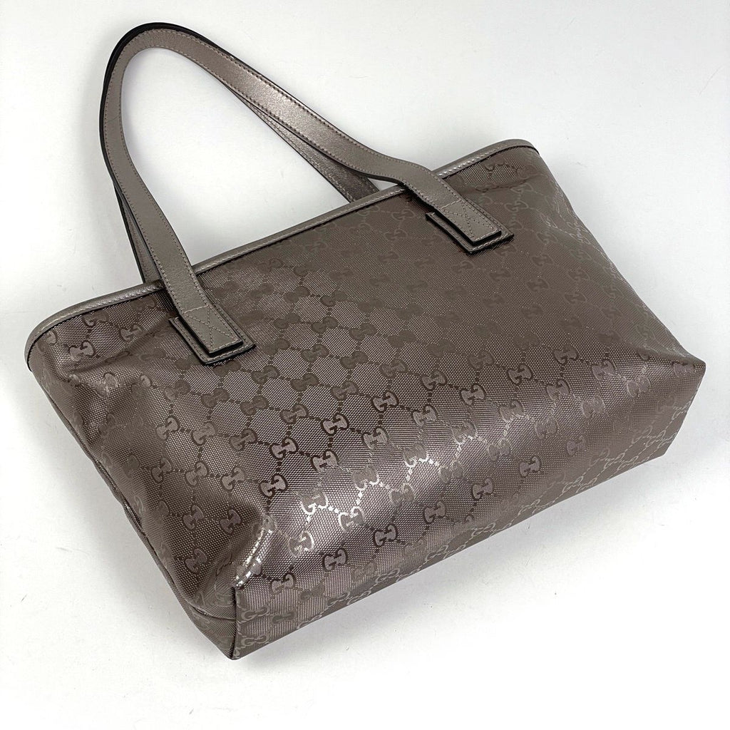 Gucci GG Supreme Tote Pattern Metallic Pink Gold — view 2