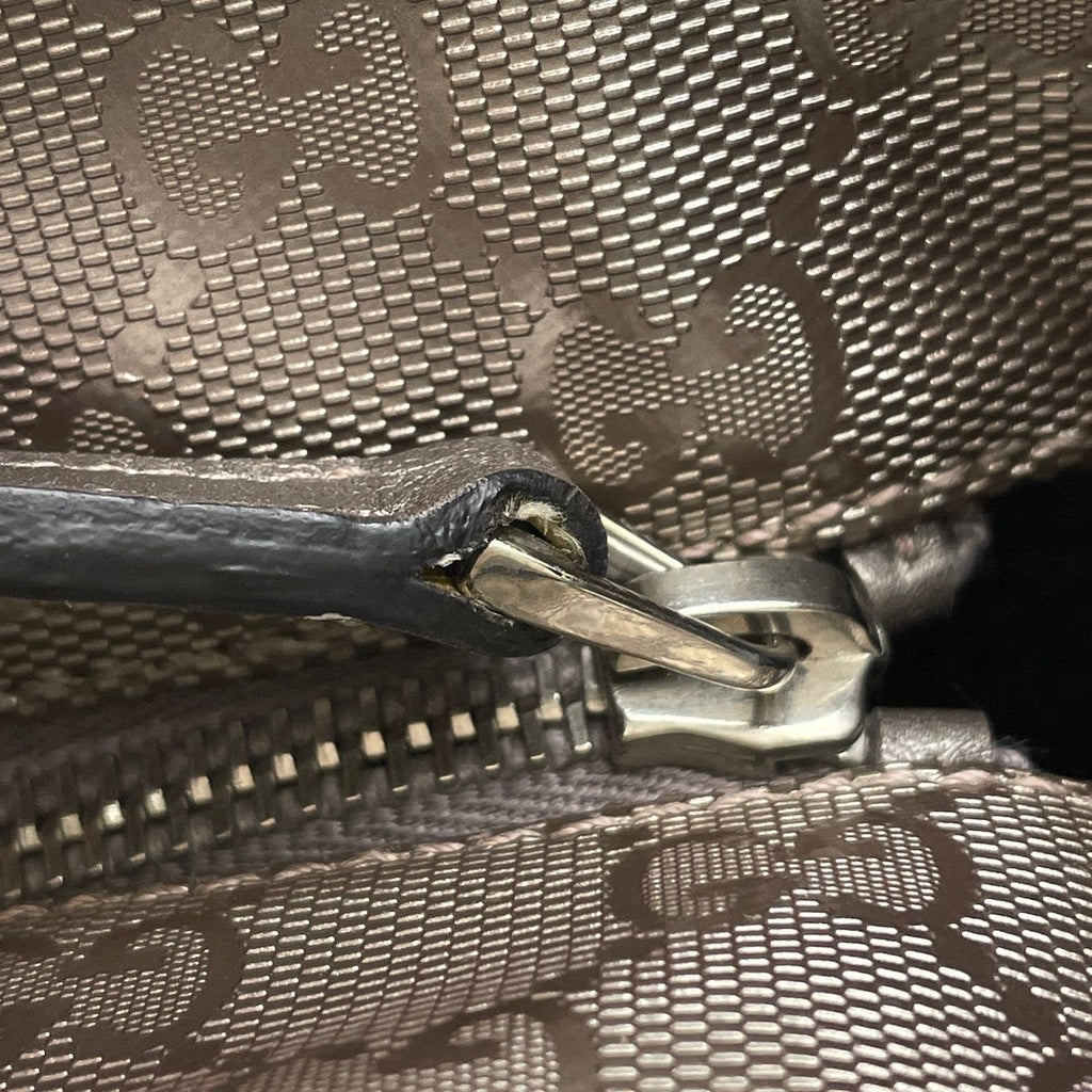 Gucci GG Supreme Tote Pattern Metallic Pink Gold — view 6