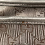 Gucci GG Supreme Tote Pattern Metallic Pink Gold — view 5