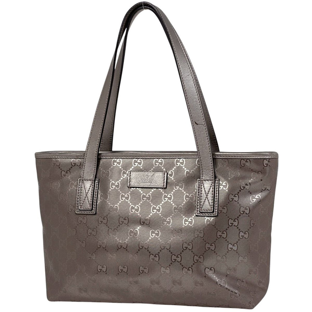 Gucci GG Supreme Tote Pattern Metallic Pink Gold