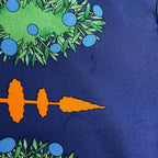 Hermes Carre 90 Paridaiza Paradise Scarf Silk Blue Multicolor — view 4