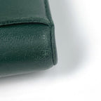 Bottega Veneta Maxi Intrecciato Bifold Wallet Leather Green — view 3
