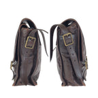 Louis Vuitton Cuir Soana Trotteur Brown Gold Leather Shoulder — view 8