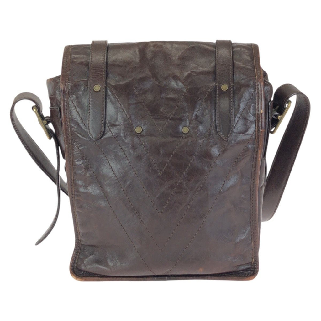 Louis Vuitton Cuir Soana Trotteur Brown Gold Leather Shoulder — view 2