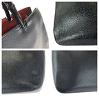 Gucci Bamboo Black Silver Leather 002 Tote — view 6